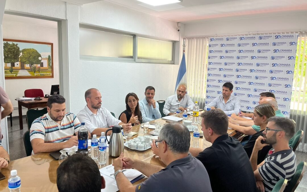 Reunión con el Ministerio de Producción: la Cámara expuso las principales necesidades de los sectores económicos alvearenses